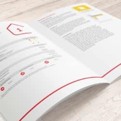 eCouleur Referenz nachhaltiges Design DENA Printdesign iSFP-Fahrplan Kurzanleitung