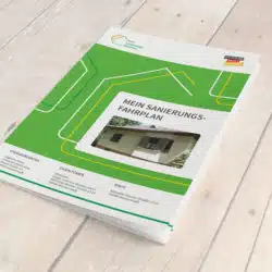 eCouleur Referenz nachhaltiges Design DENA Printdesign iSFP-Fahrplan Titel-Broschuere