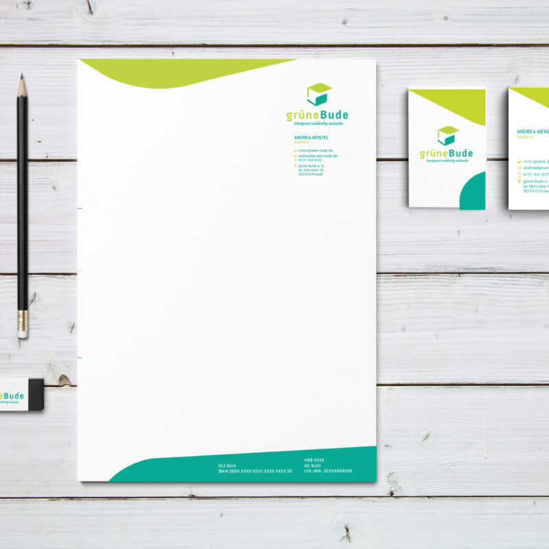 eCouleur Referenz nachhaltiges Design Grüne Bude Printdesign Geschaeftsausstattung eCouleur Referenz nachhaltiges Design Grüne Bude Printdesign Geschaeftsausstattung