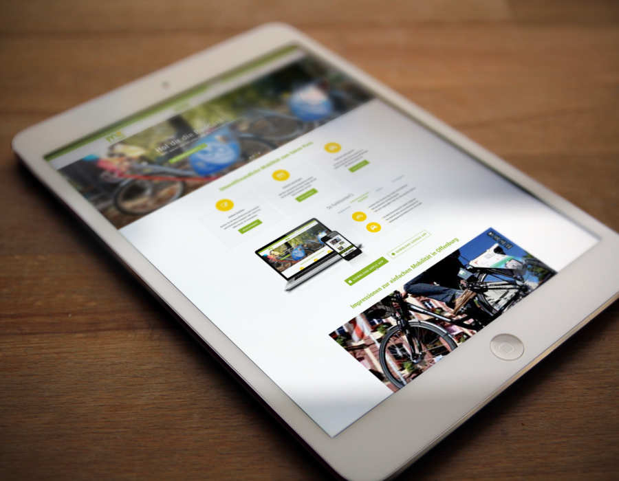 eCouleur Referenz nachhaltiges Design Mobil-in-Offenburg Webdesign Tablet