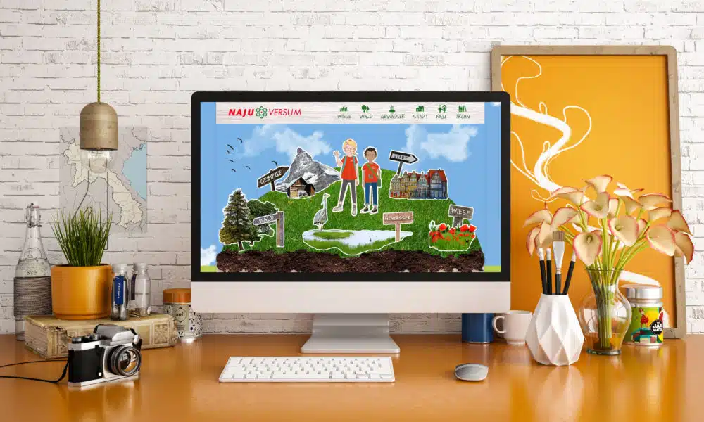 eCouleur Referenz nachhaltiges Design Najuversum responsive Webdesign Wordpress